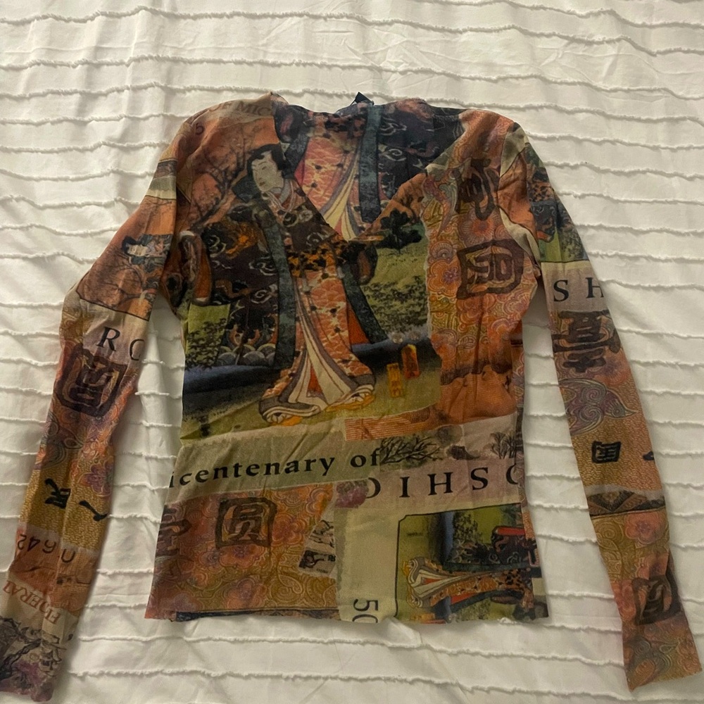 RARE Taviani italian mesh top,